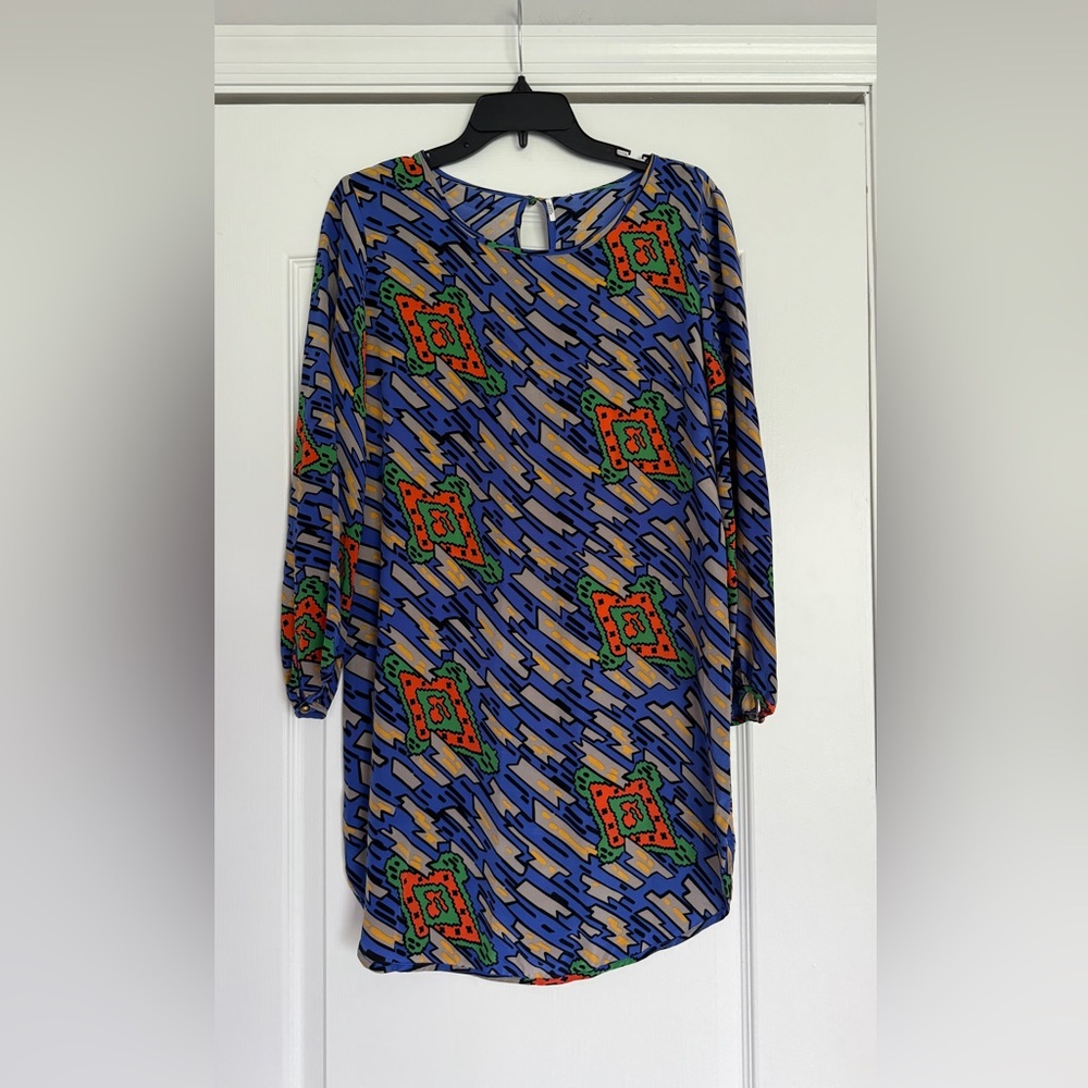 Amanda Uprichard long sleeve silk dress